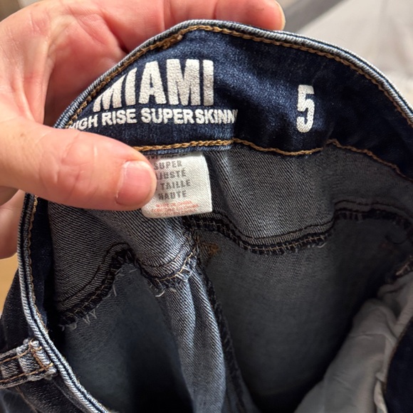 Distressed Blue Jeans - Picture 3 of 3